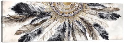 Necklace of Feathers I  Canvas Art Print - Eva Watts