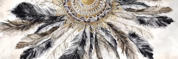 Eva Watts: Necklace of Feathers I  by Eva Watts