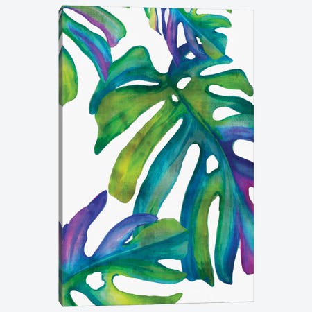 Colorful Leaves IV Canvas Print #EWA15} by Eva Watts Canvas Art