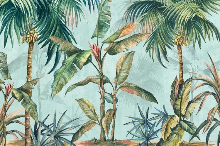 Lushed Palms  by Eva Watts wall art