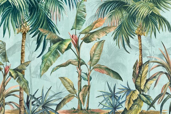 Eva Watts: Lushed Palms  by Eva Watts