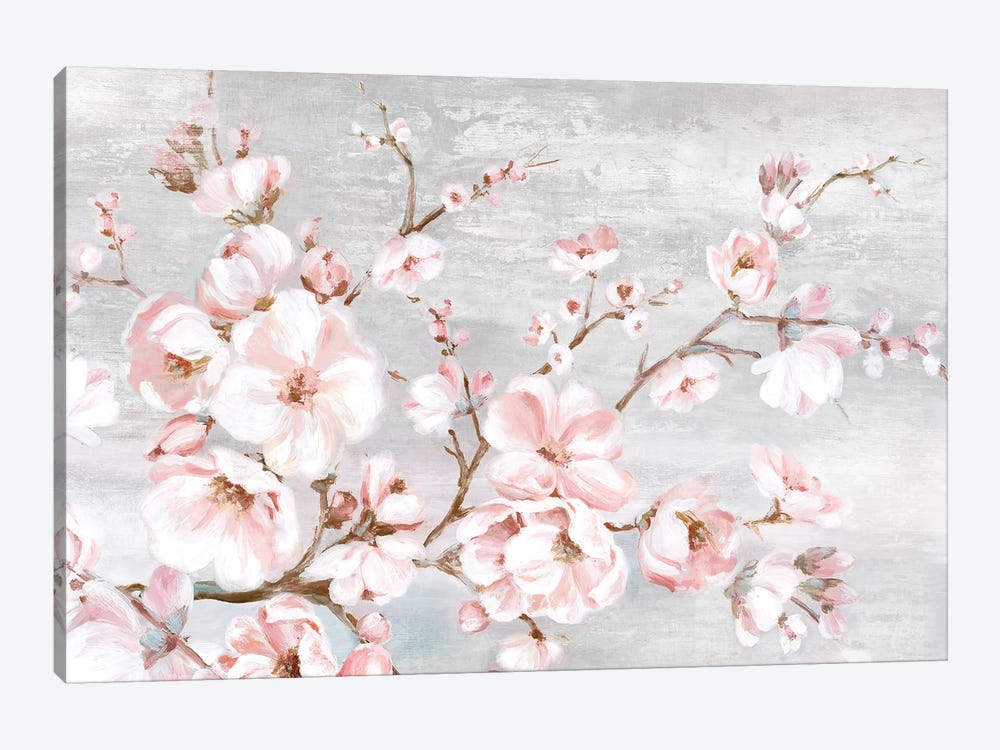 Spring Cherry Blossoms I  by Eva Watts 1-piece Art Print