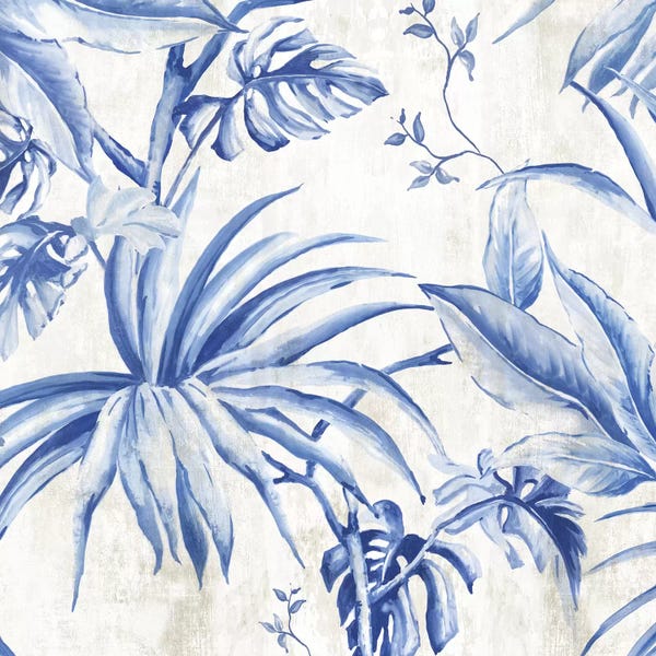 Eva Watts: Palms Toile I  by Eva Watts