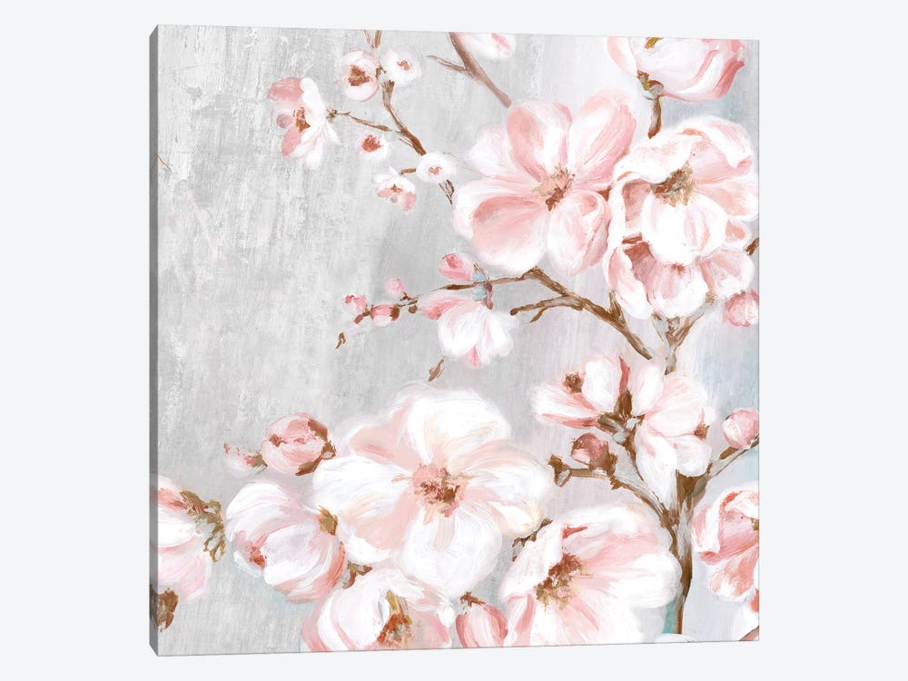 Spring Cherry Blossoms II  by Eva Watts 1-piece Canvas Artwork