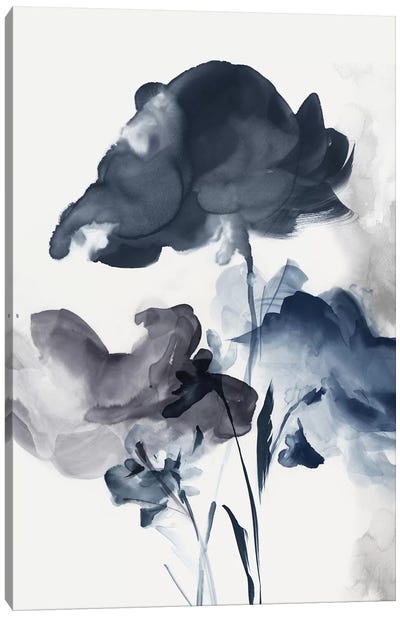Azura Bouquet II  Canvas Art Print - Abstract Floral & Botanical Art