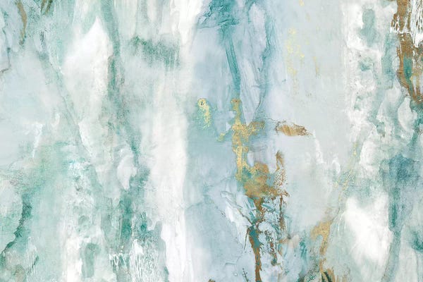 Large Art for Kitchen - Canvas Prints: Blue Universe  by Eva Watts