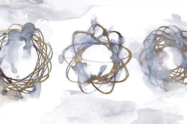 Abstract Shapes & Patterns: Einstein Atom I  by Eva Watts