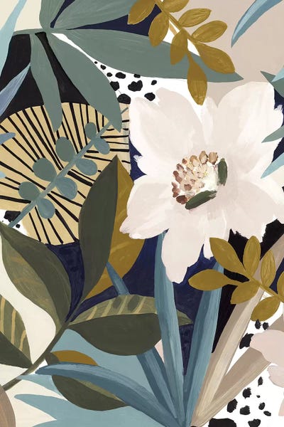 Floral Symphony I by Eva Watts art print