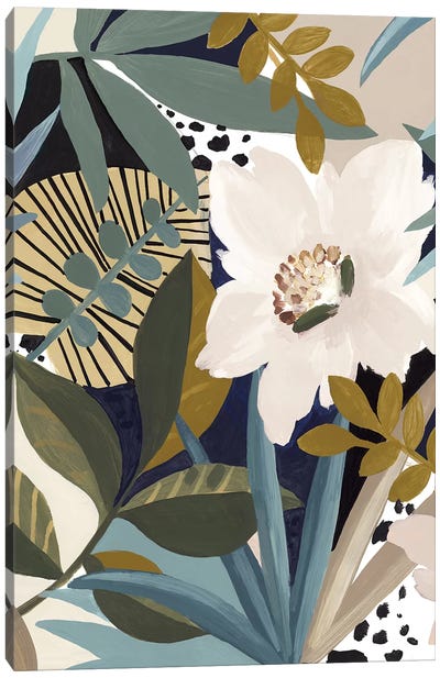 Floral Symphony I Canvas Art Print - Eva Watts