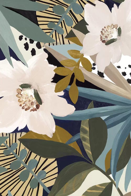 Floral Symphony II Art Print by Eva Watts | iCanvas
