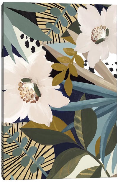Floral Symphony II Canvas Art Print - Eva Watts