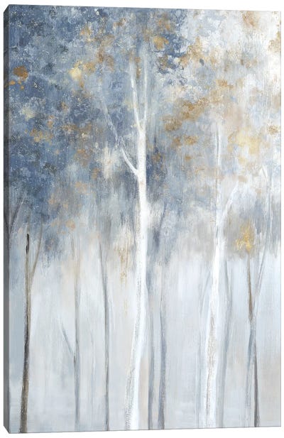 Fog and Gold II Canvas Art Print - Best Selling Abstracts