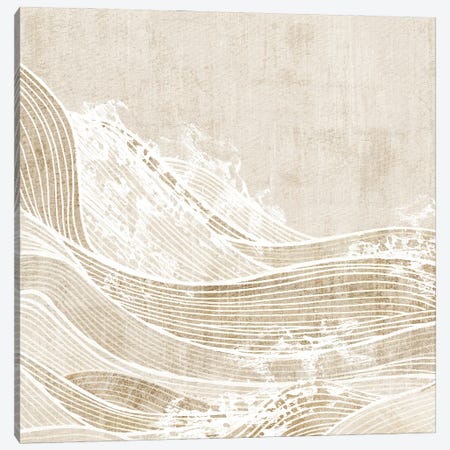 Tidal Waves I  Canvas Print #EWA296} by Eva Watts Canvas Art Print