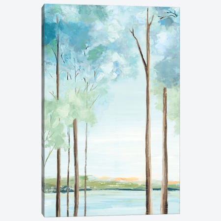 Azure Land I Canvas Print #EWA307} by Eva Watts Canvas Print