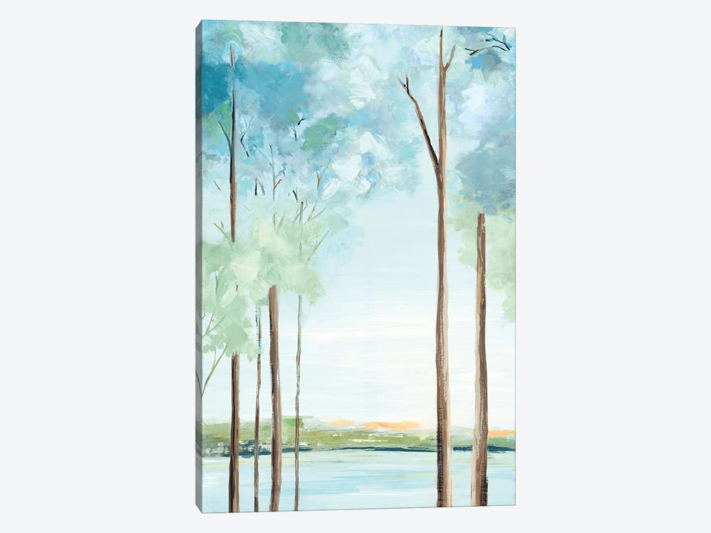 Azure Land I by Eva Watts 1-piece Canvas Art