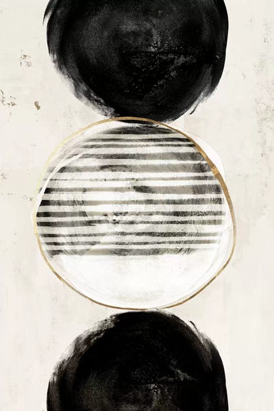 Circular Abstract: Balance and Harmony by Eva Watts