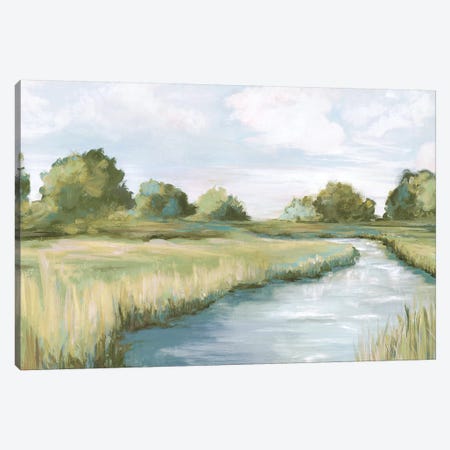 Country River Canvas Print #EWA319} by Eva Watts Canvas Art Print