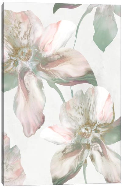 Silk Blush I Canvas Art Print - Eva Watts