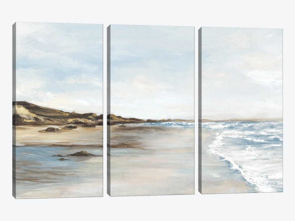 Coastal Memories I by Eva Watts 3-piece Canvas Print
