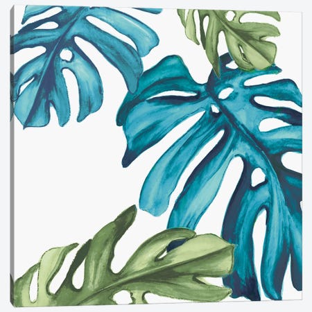 Palm Leaves I Canvas Print #EWA37} by Eva Watts Canvas Artwork