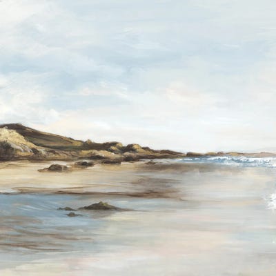 Coastal Memories II by Eva Watts framed canvas print