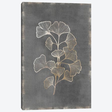 Gilded Botanical II Canvas Print #EWA398} by Eva Watts Canvas Print