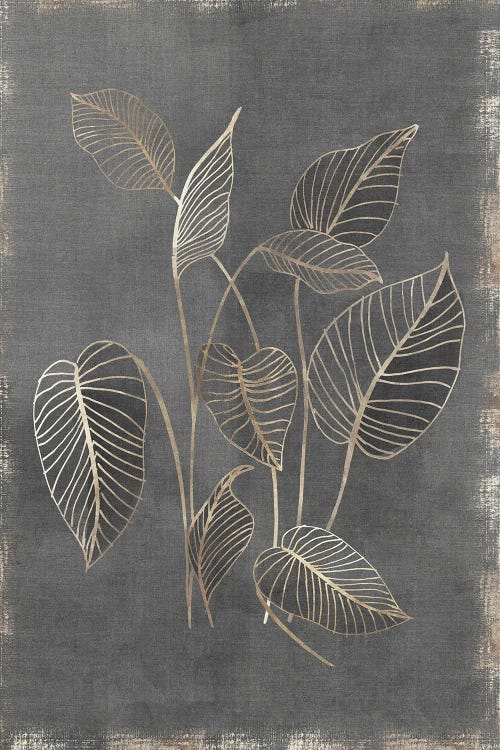 Gilded Botanical III by Eva Watts wall art