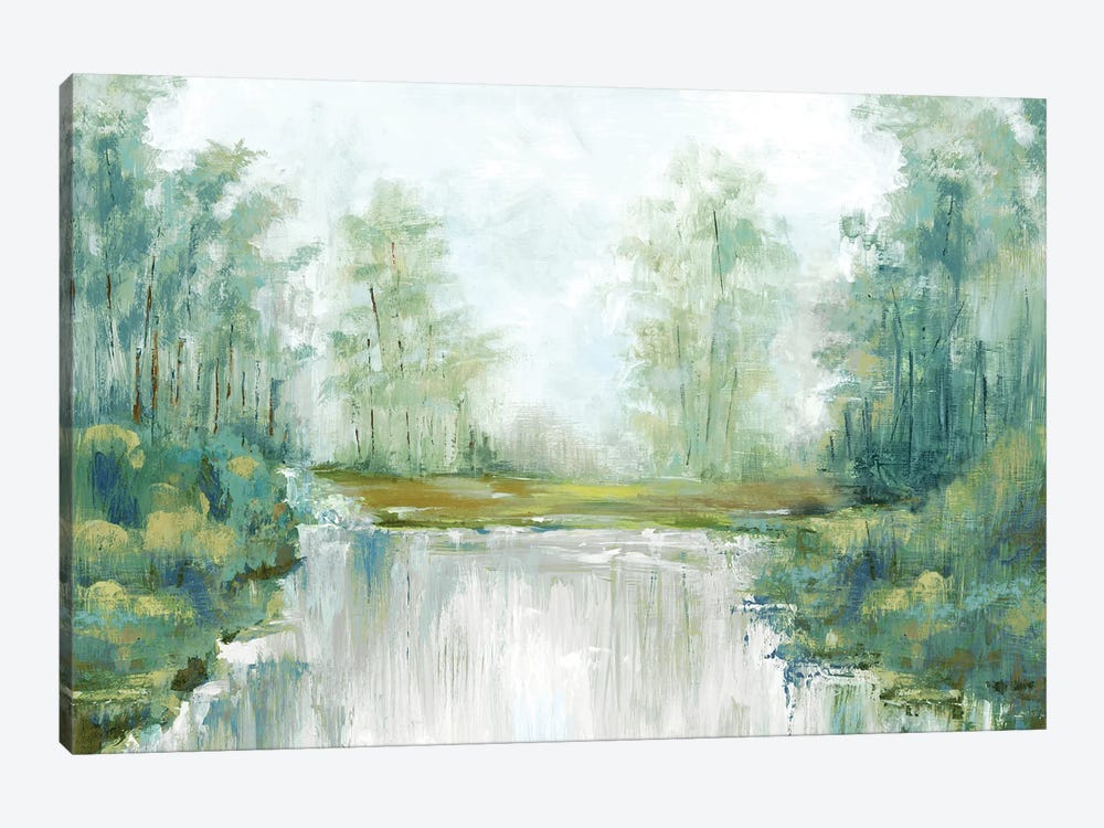 Jade Forest III by Eva Watts 1-piece Canvas Print