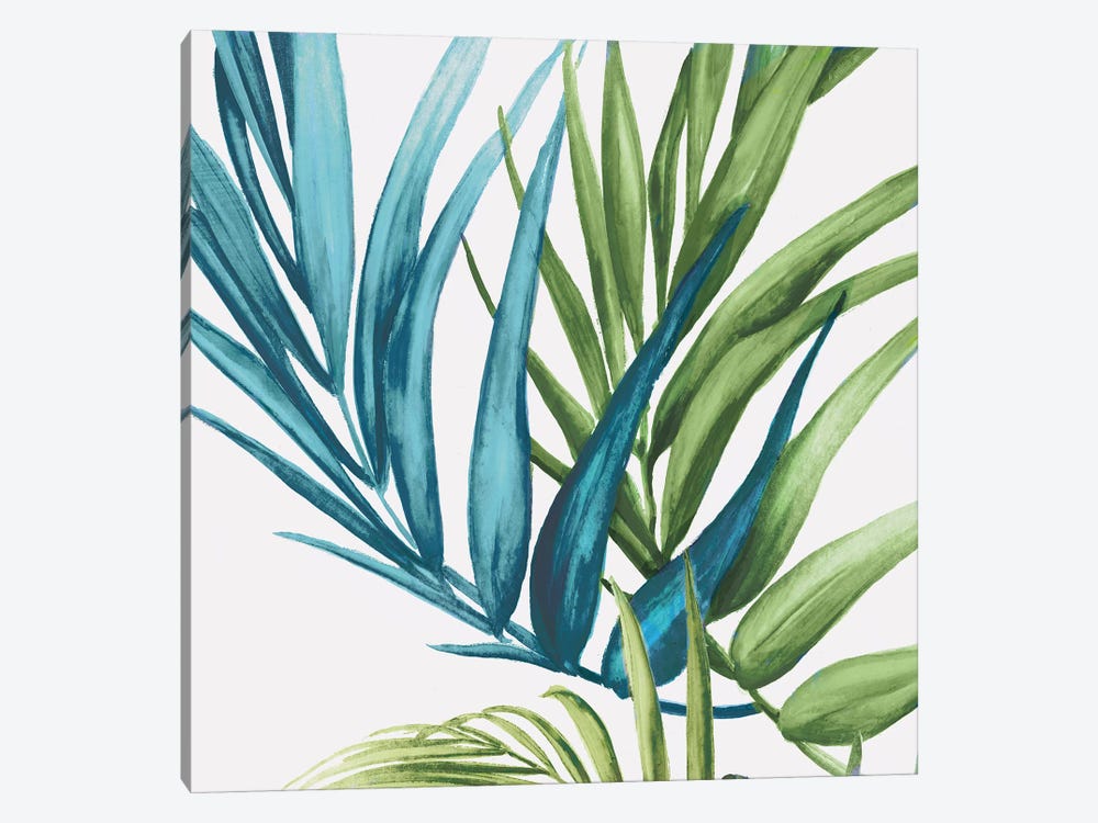 Palm Leaves IV by Eva Watts 1-piece Canvas Print