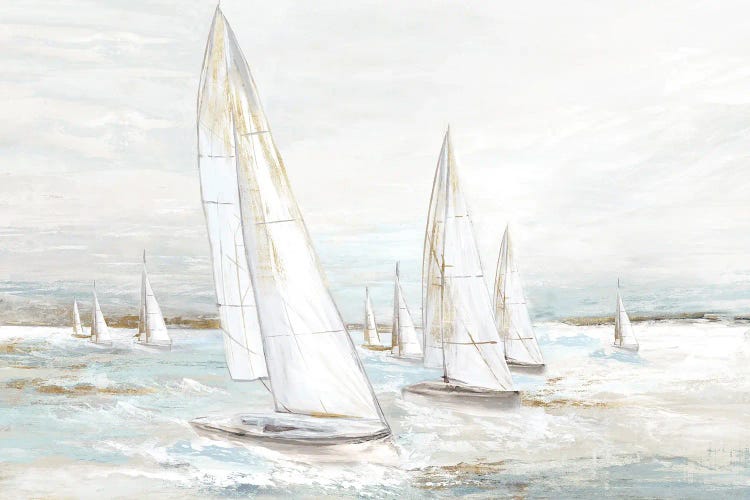 Windswept Sails I by Eva Watts wall art