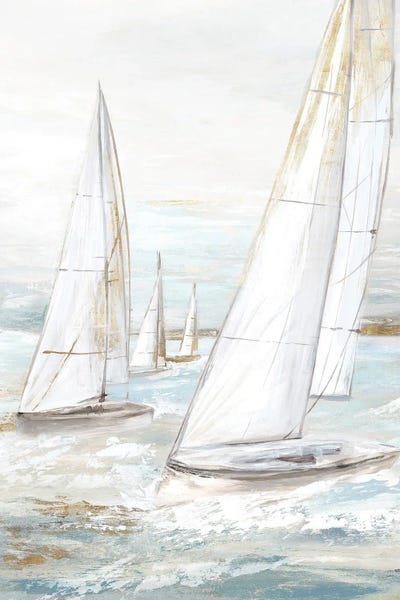 Windswept Sails II by Eva Watts canvas print