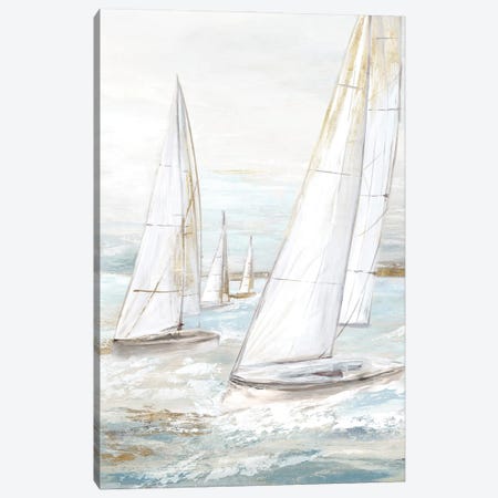 Windswept Sails II Canvas Print #EWA436} by Eva Watts Canvas Art Print