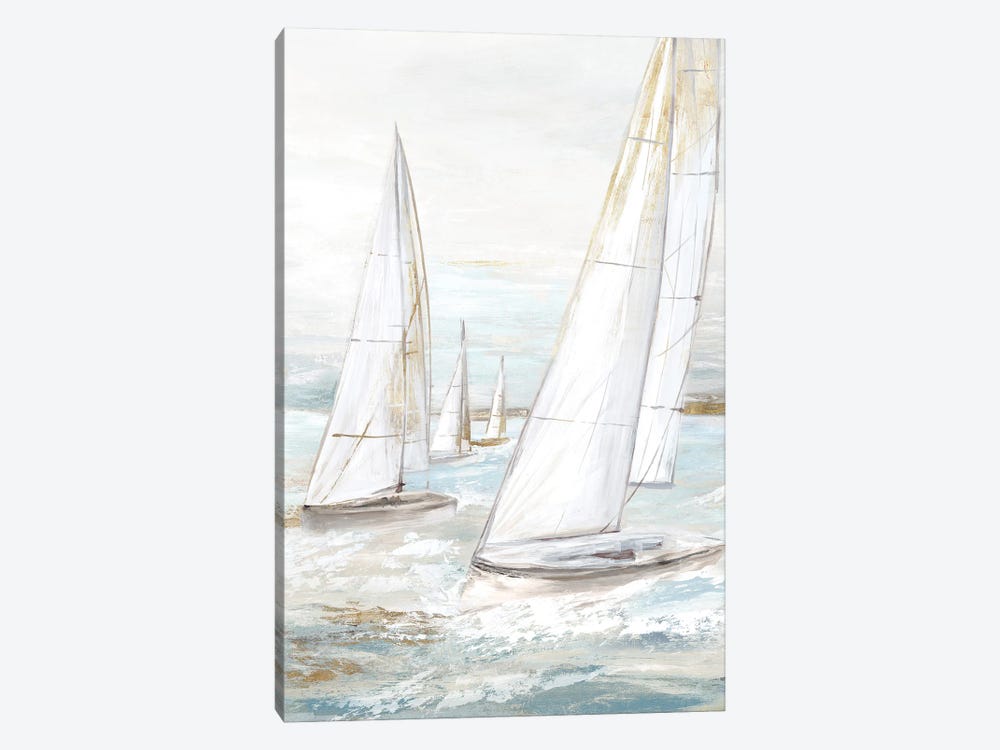 Windswept Sails II by Eva Watts 1-piece Canvas Print
