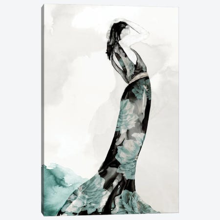 Blossomy Fashion III Canvas Print #EWA446} by Eva Watts Canvas Wall Art