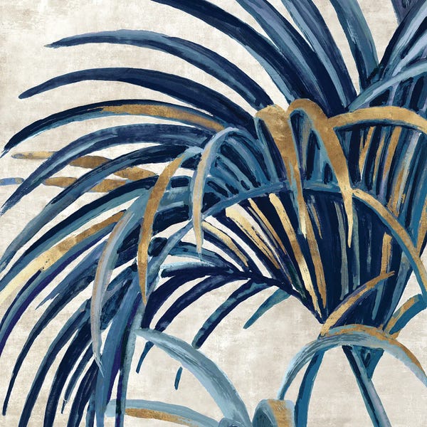 Tropical Leaves: Easing Palm II by Eva Watts