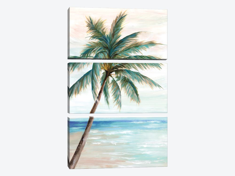 Hawaii Beach I by Eva Watts 3-piece Canvas Art Print