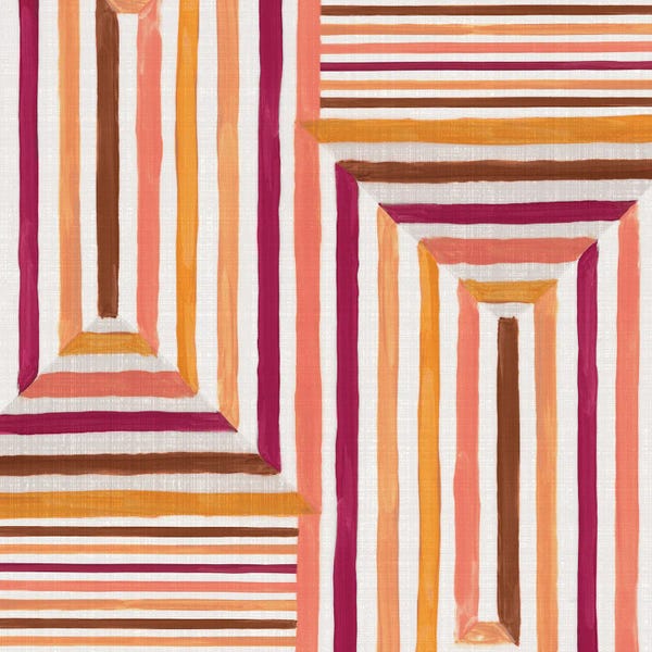 Eva Watts: Mayan Labyrinth I by Eva Watts