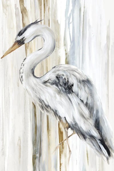 PI Creative Art: River Heron II by Eva Watts