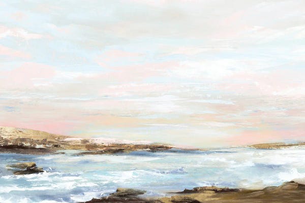 Large Coastal Art - Canvas Prints: Sublime Solitude by Eva Watts