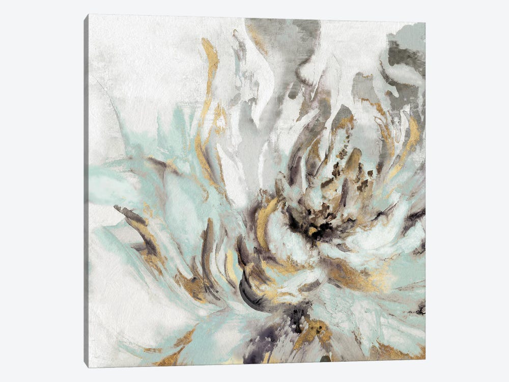 Touch Of Teal II by Eva Watts 1-piece Canvas Print