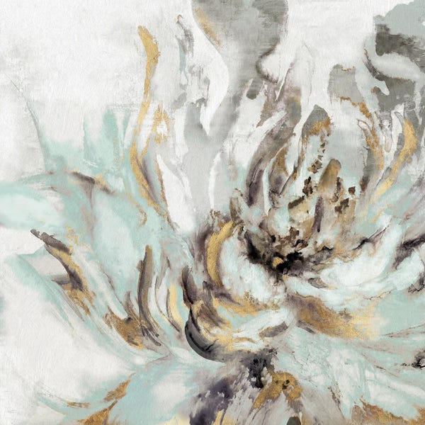 Eva Watts: Touch Of Teal II by Eva Watts