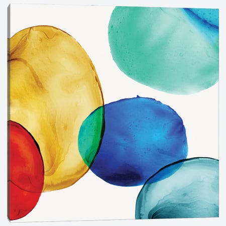 Glass Blobs I Canvas Print #EWA514} by Eva Watts Canvas Wall Art