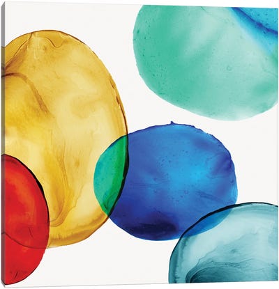 Glass Blobs I Canvas Art Print - Eva Watts