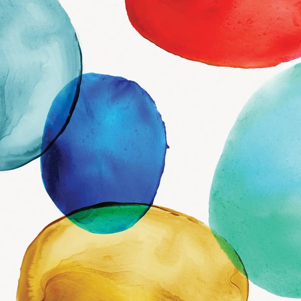 Eva Watts: Glass Blobs II by Eva Watts