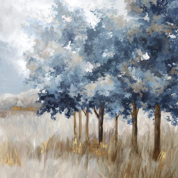 Fields, Grasslands & Meadows: Quiet Golden Fall by Eva Watts