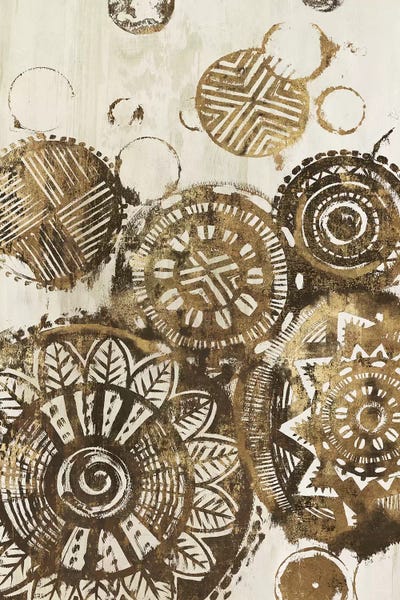 Clocks: African Circles  by Eva Watts