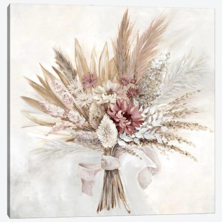 Soft Bouquet Canvas Print #EWA537} by Eva Watts Canvas Artwork