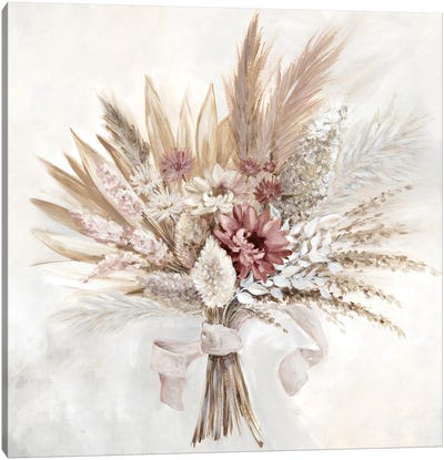 Soft Bouquet Canvas Art Print - Eva Watts