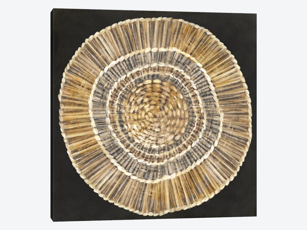 Straw Woven Plate by Eva Watts 1-piece Art Print