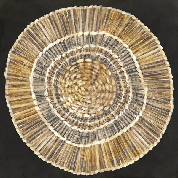 Eva Watts: Straw Woven Plate by Eva Watts